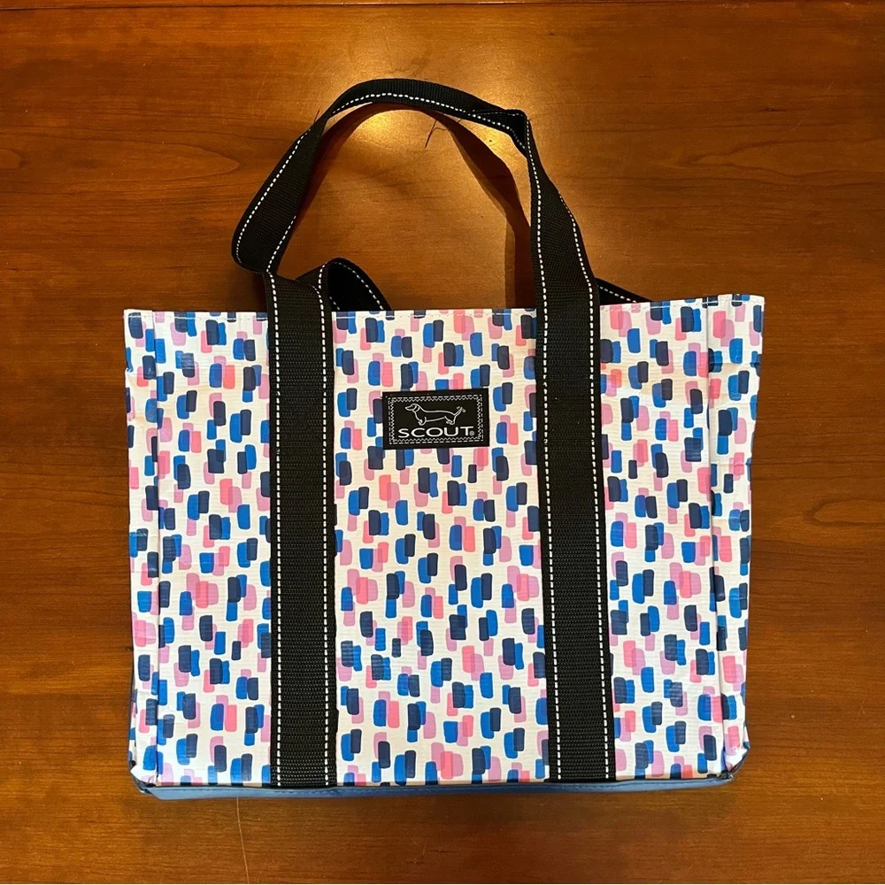 SCOUT Original Deano Tote Durable Open Top Beach Pool Bag Betty Confetti - Picture 7 of 10